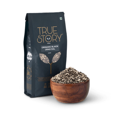 TRUE STORY - Organic Black Urad Dal 500gm